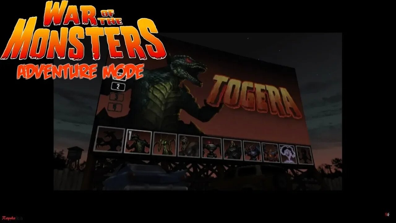 War of The Monsters: Adventure Mode - Togera