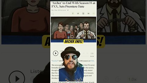Archer TV Show To Debut FINAL Season This Fall! #archer #shorts #tv