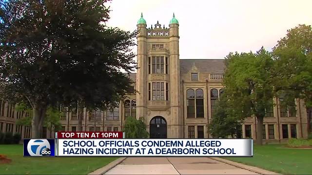 School officials condemn alleged hazing incident at Fordson High School