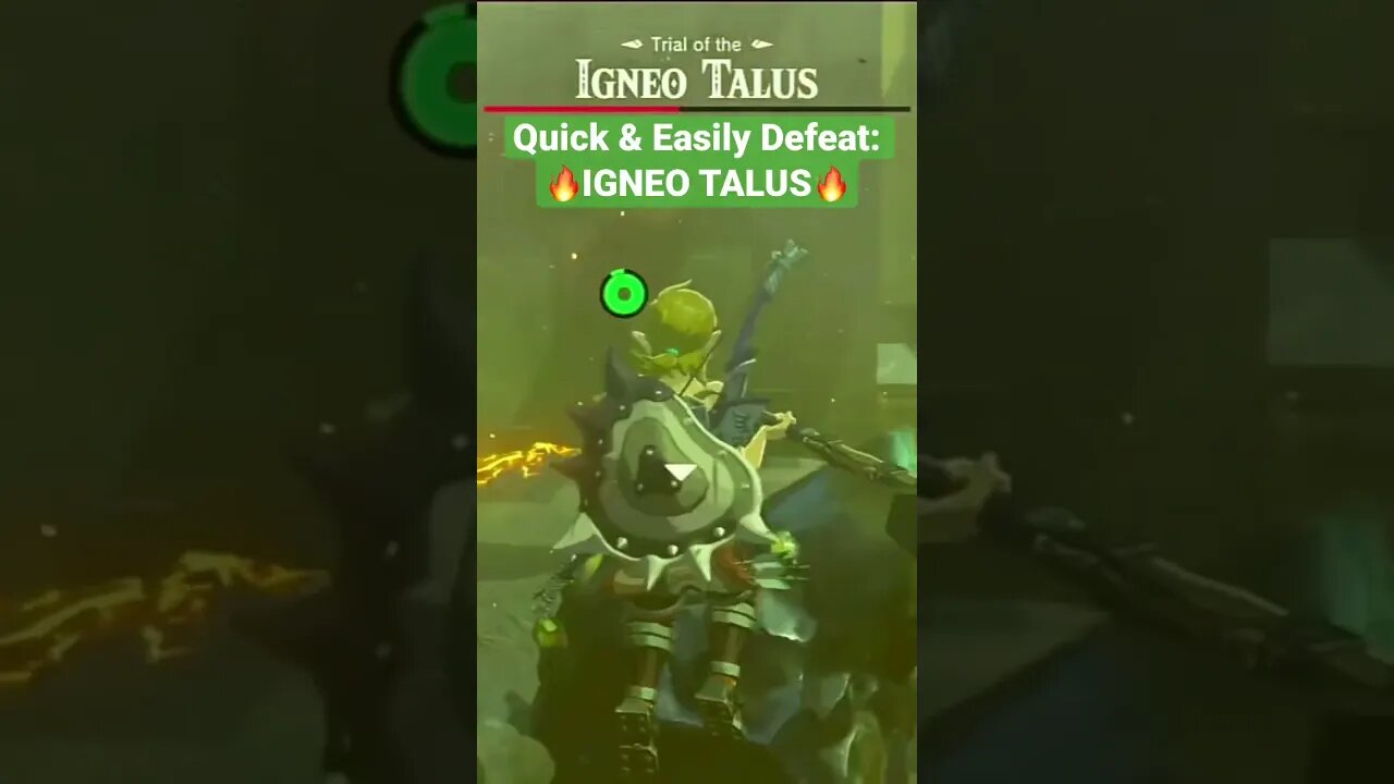 The Legend of Zelda: Breath of the Wild: Igneo Talus🔥