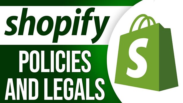 Shopify Setup - How to Manage Policies and Legal Settings in Shopify | Shopify Tutorial