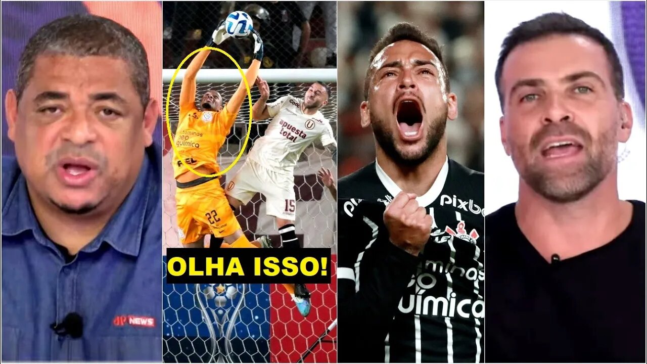 "TÁ LOUCO! Eu NÃO LEMBRO de TER VISTO ISSO! O Corinthians TEM UM GOLEIRO que..." Carlos Miguel CHOCA