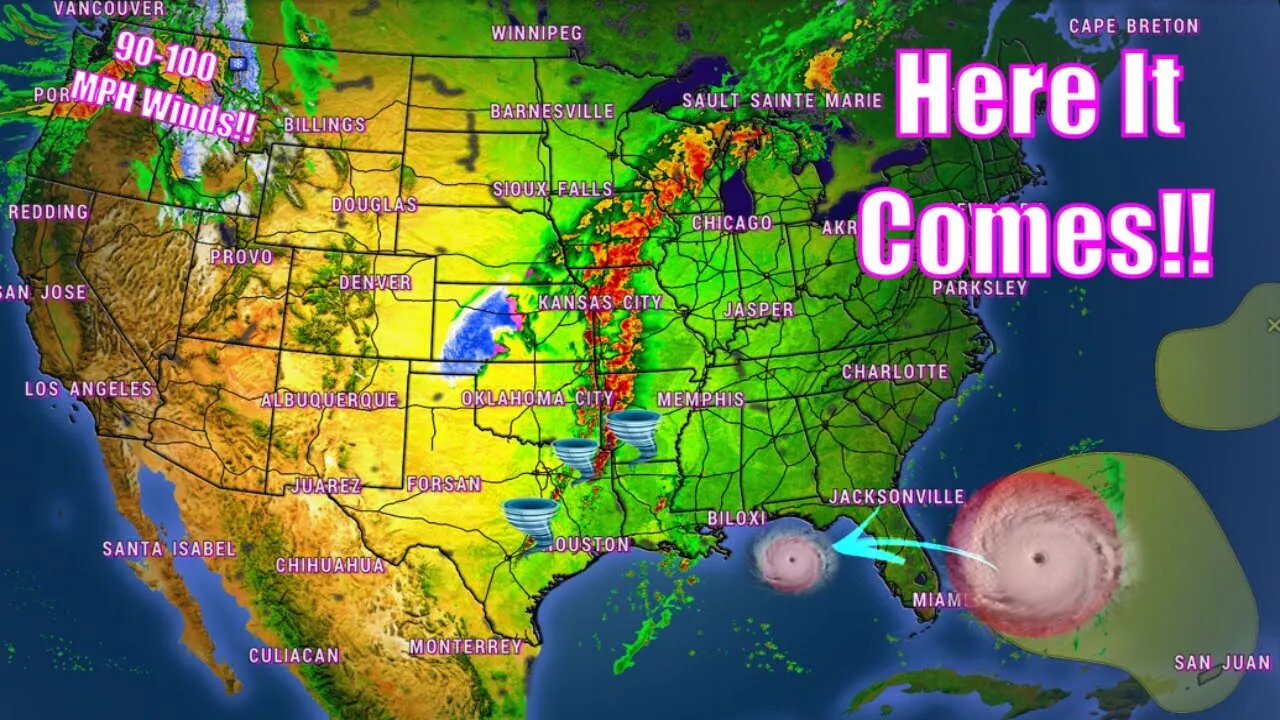 HUGE Update! Severe Weather & Tropics!! - The WeatherMan Plus