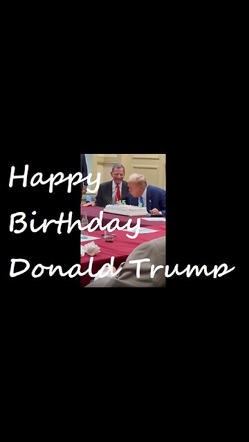 GOP Senators wish President Trump a Happy Early Birthday! 🎂