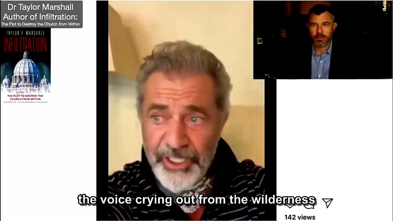 Mel Gibson talks Pope Francis, Abp. Vigano, Canceled Priests, Bad Bishops, Latin Mass, Quo Primum