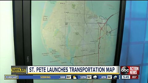 St. Pete launches new transportation map