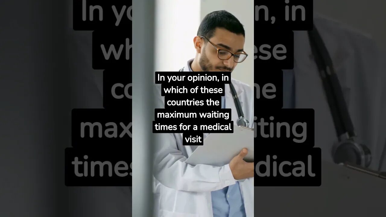 In which of these countries the maximum waiting times for doctor visit are the longest?