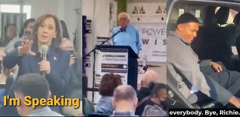 Bernie Sanders, Kamala Harris, & Ritchie Torres Confronted By Activists