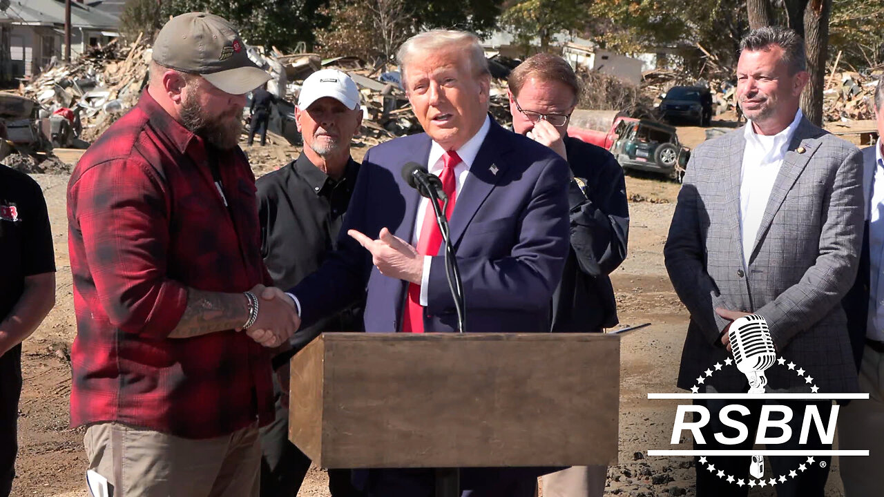 FULL SPEECH: President Trump Delivers Remarks to the Press in Asheville, NC - 10/21/24