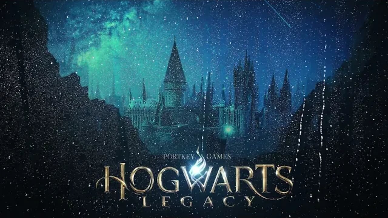 Rainy day at Hogwarts (ambient music)🎵