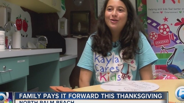 Florida girl spreads cheer to patients at hundreds of children's hospitals