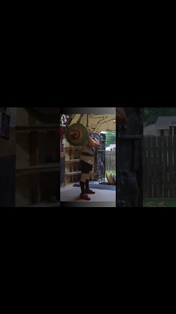 140 kg / 308 lb - Clean + 2 Front Squats + Jerk - Weightlifting Training