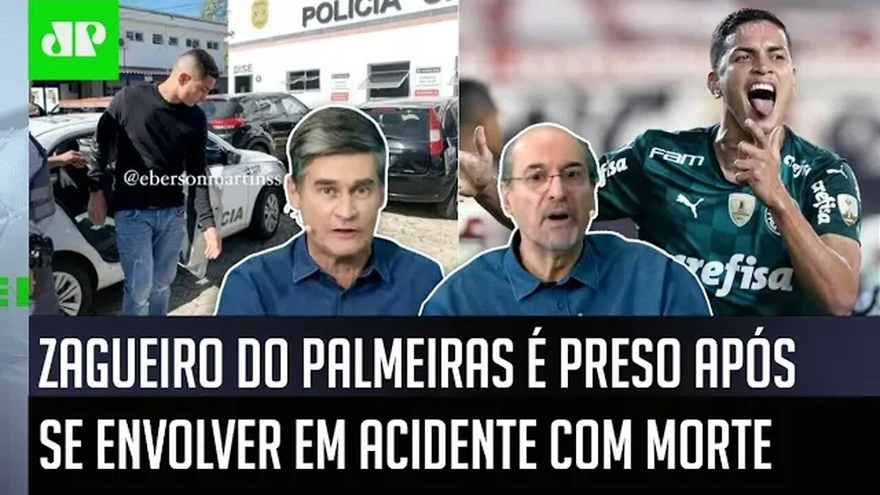 "Gente, agora a carreira do Renan..." Zagueiro do Palmeiras É PRESO após ACIDENTE com VÍTIMA FATAL
