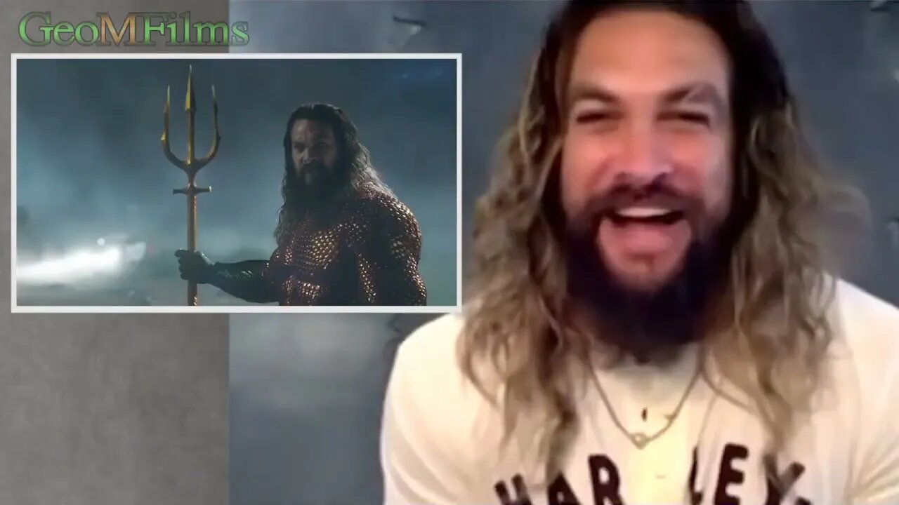 jason mamoa #aquaman reacts to #justiceleague showing up at #peacemaker season finale😂😂