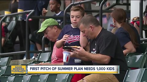 First pitch of summer plan needs 1,000 kids