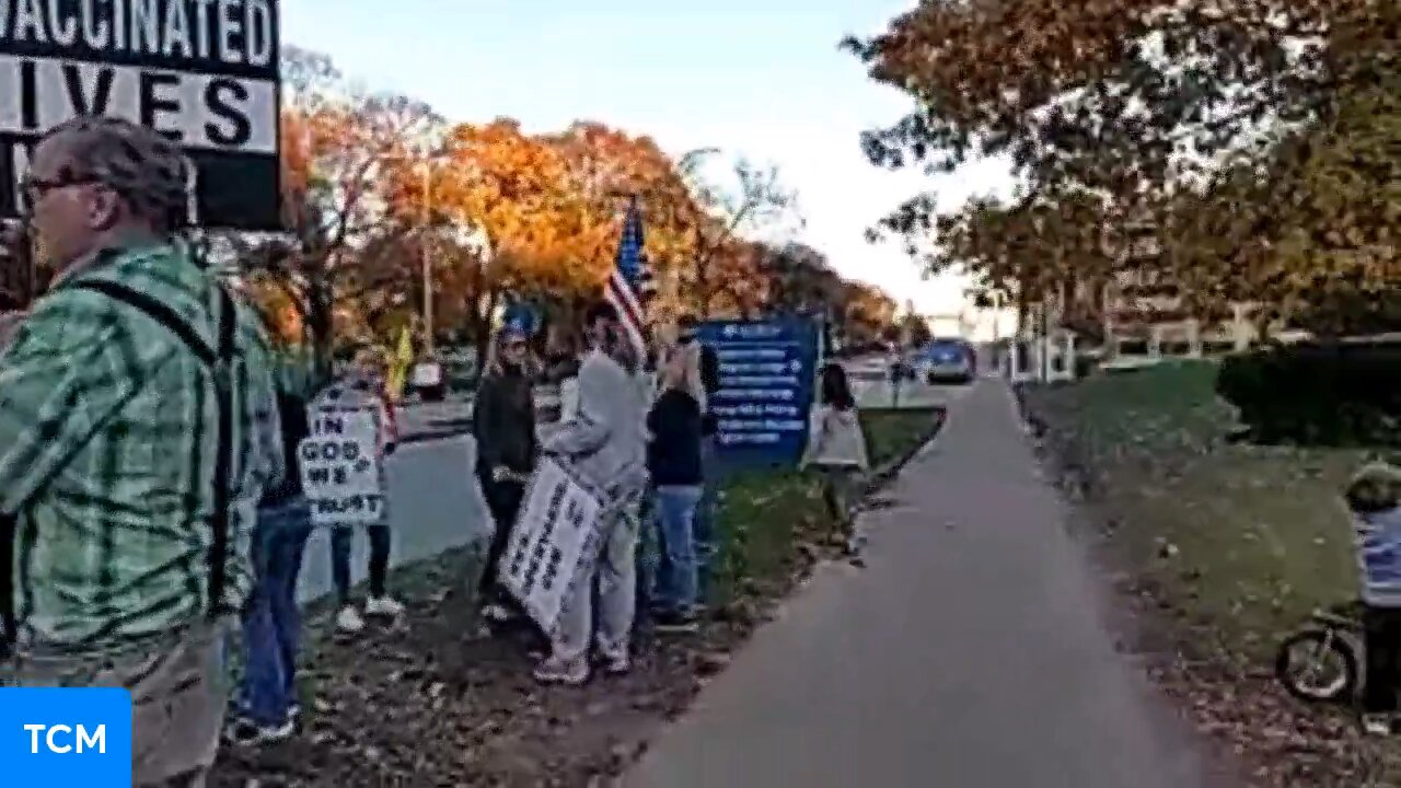 13th week of the nurses protest against the forced jab at URMC