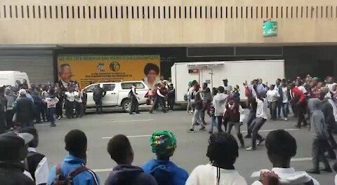 SOUTH AFRICA - Johannesburg - School protest (videos) (pYo)