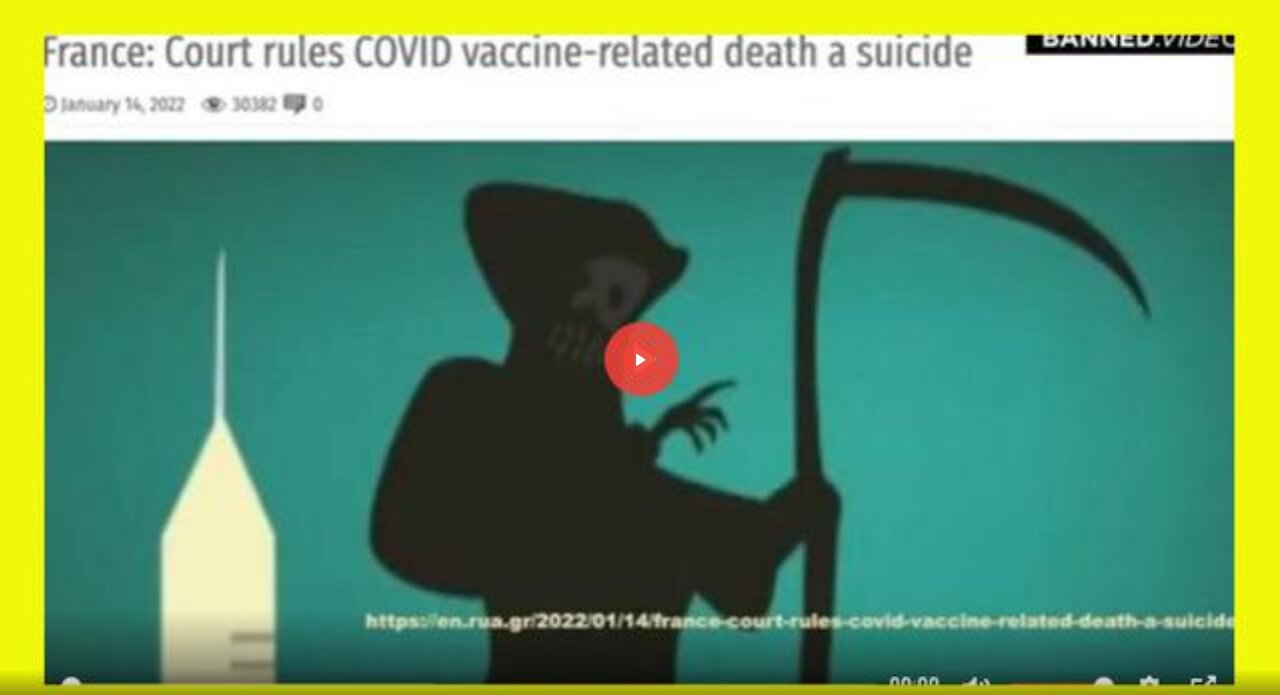 INSURANCE COMPAINES PREPARE TO DENY LIFE INSURANCE CLAIMS TO THOSE KILLED BY VACCINES...