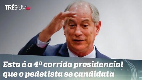 Ciro Gomes afirma que essa será sua última eleição que vai disputar