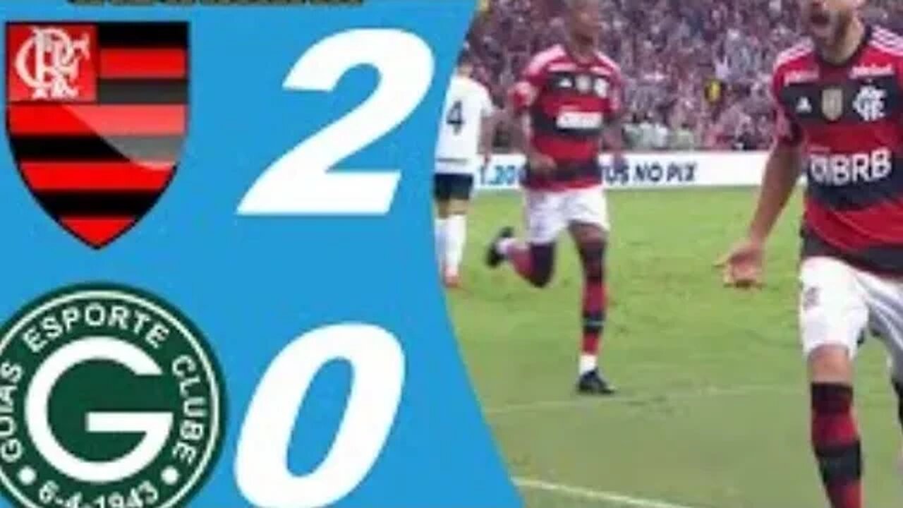 Flamengo 2 x 0 Goiás | Gols | Brasileirão 2023