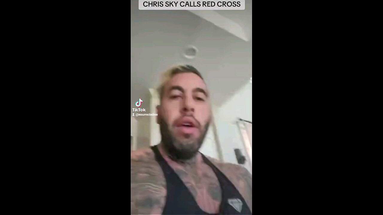 Chris Sky calls RED CROSS