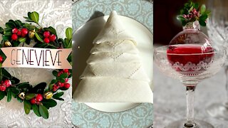 3 simple ways to add extra cheer to your holiday table