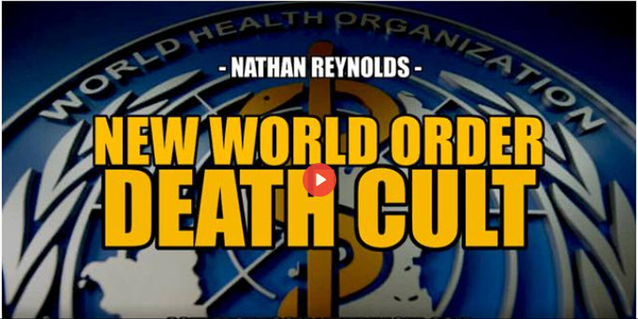 SGT REPORT -NEW WORLD ORDER DEATH CULT EXPOSED -- Nathan Reynolds