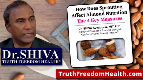 Dr.SHIVA: How Does Sprouting Affect Almond Nutrition? The 4 Key Measures.