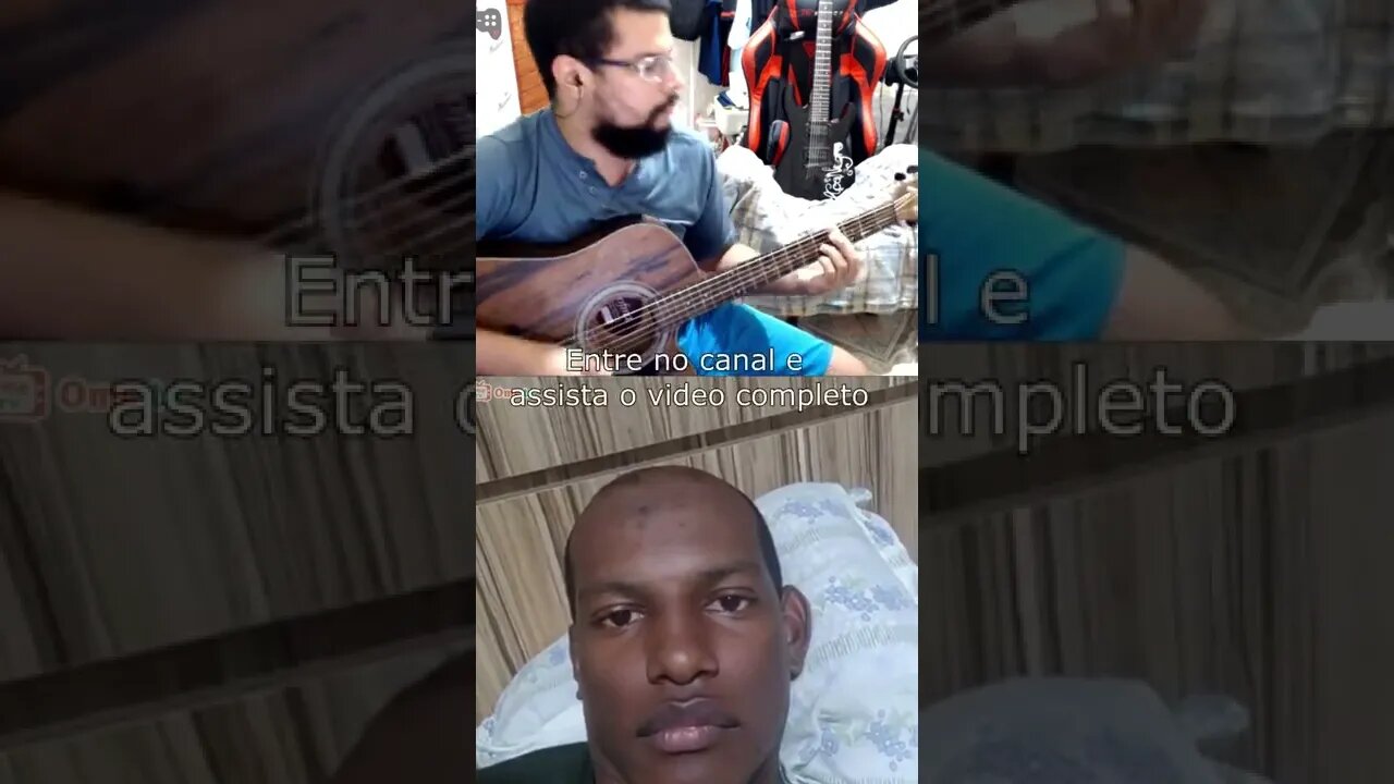 Tocando violão para pessoas desconhecidas no OmeTV/Omegle #shorts #06