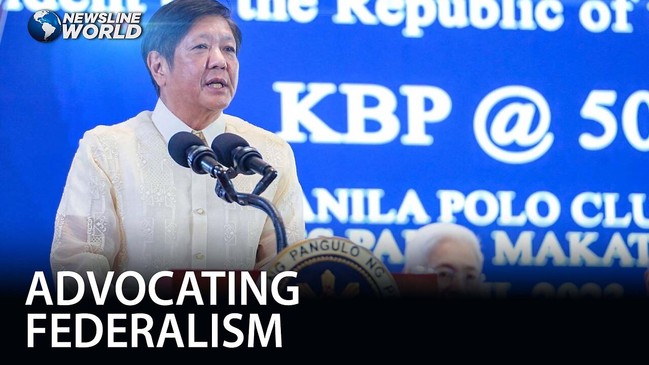 President Bongbong Marcos advocates for federalism –PFP