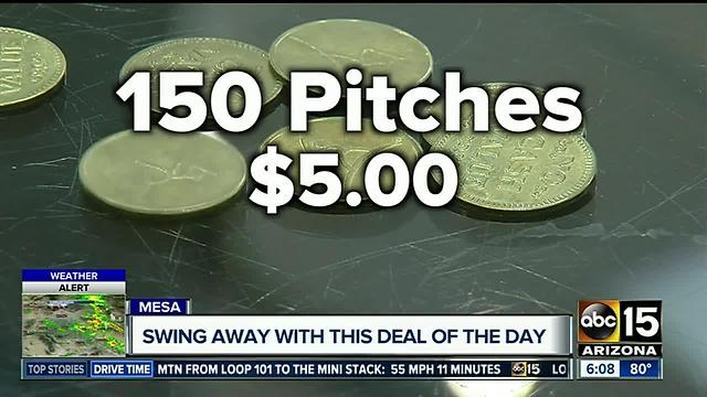 DEAL OF THE DAY: Extra Innings East Valley invites you to swing in the batting cages