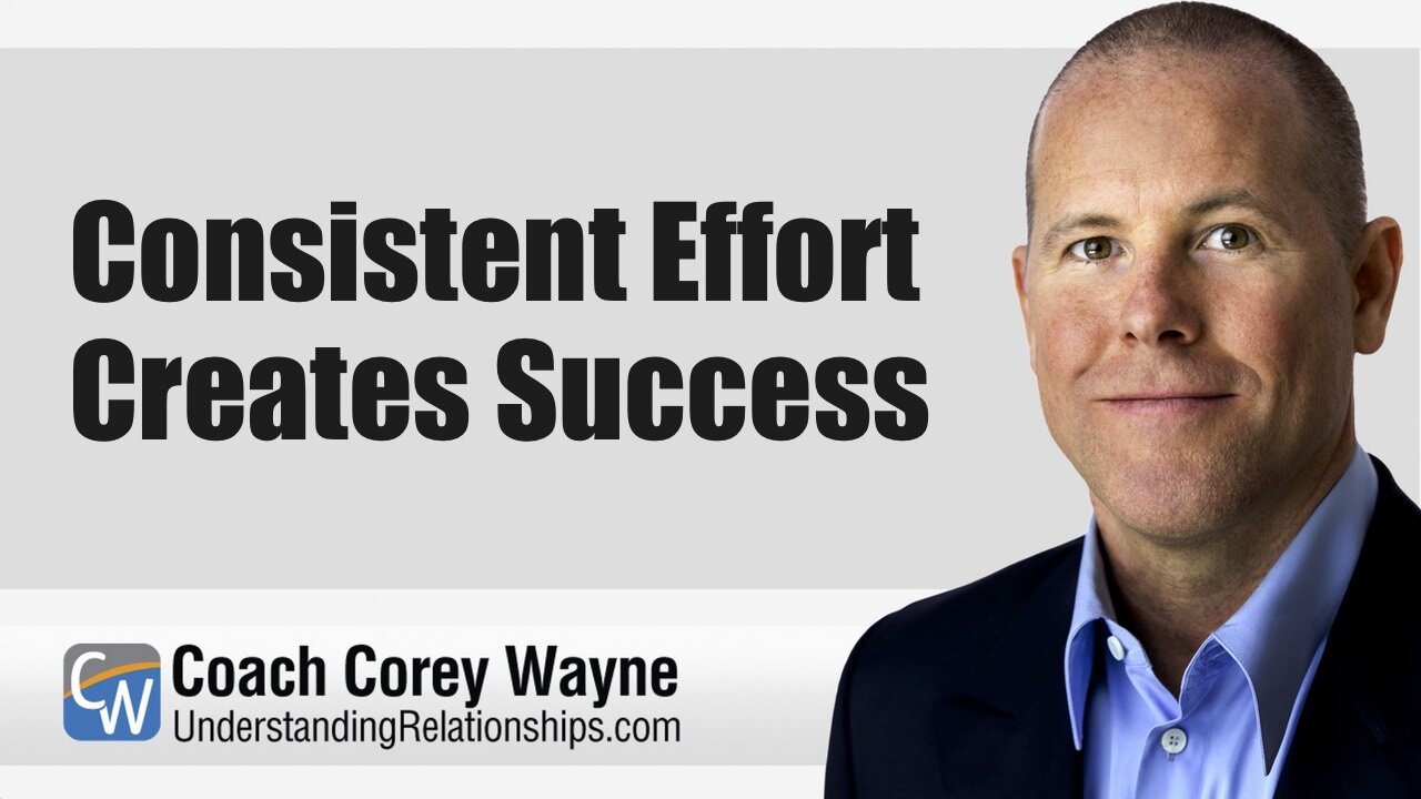 Consistent Effort Creates Success