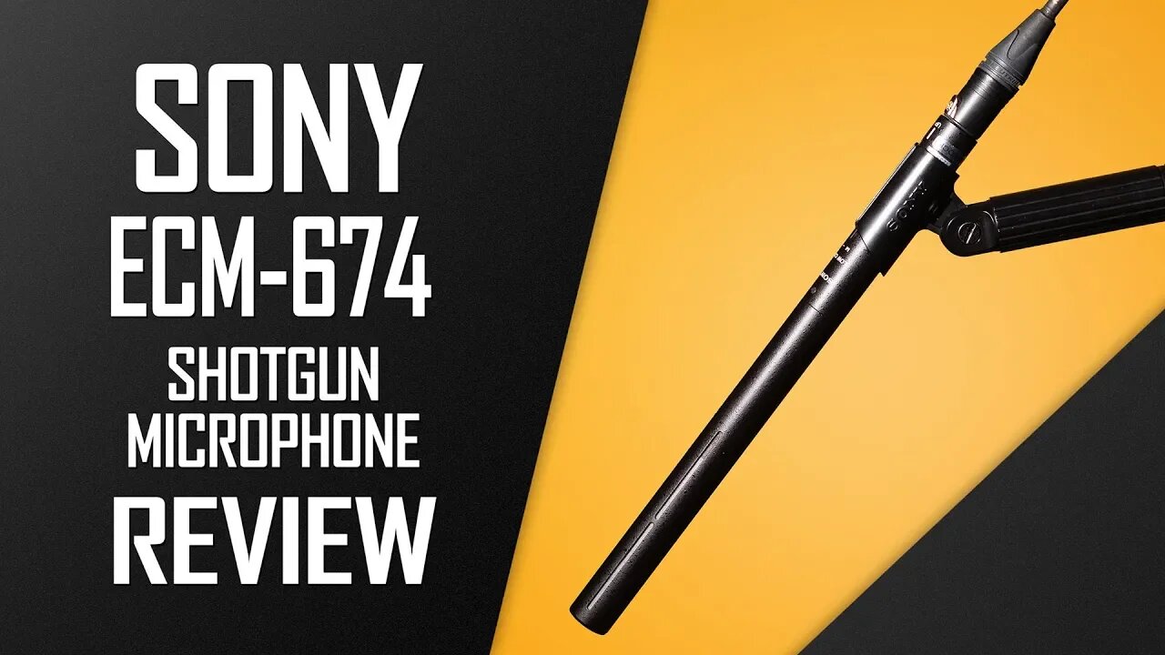 Sony ECM-674 Shotgun Microphone: Compared to RODE NTG2 & Deity S-Mic 2