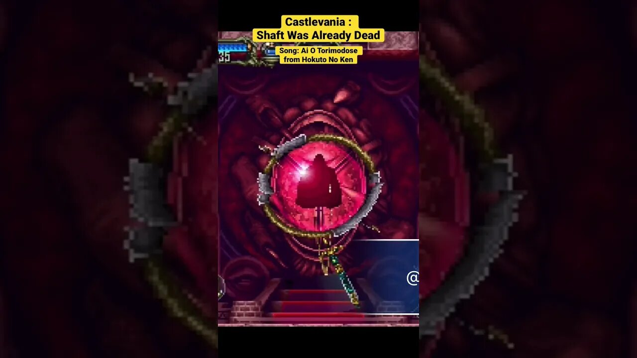 Castlevania SOTN: Shaft Was Already Dead #adriantepes #castlevanianocturne #hokutonoken