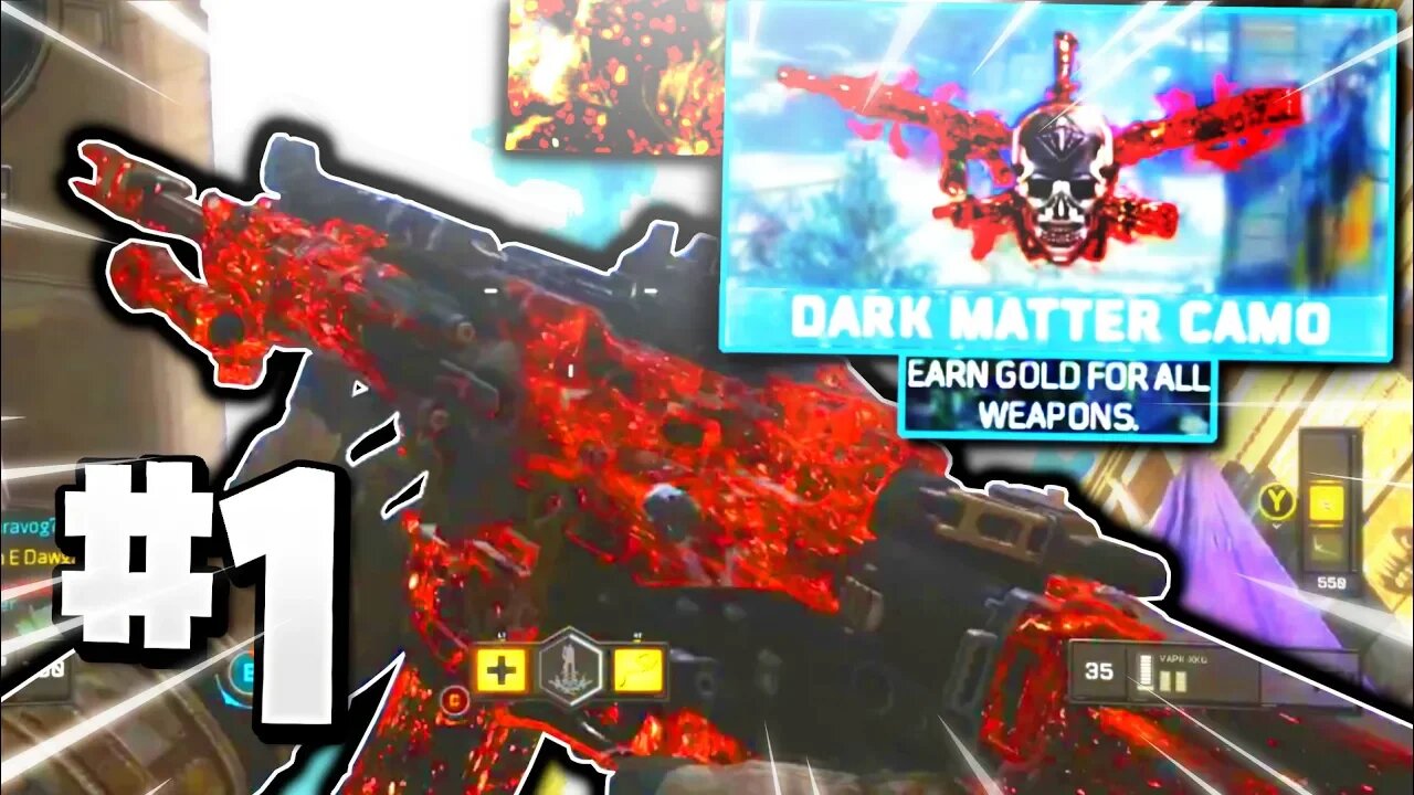 WORLDS FIRST "BLACK OPS 4 DARK MATTER CAMO UNLOCKED!" UNLOCKING BO4 DARK MATTER CAMO GAMEPLAY! (BO4)