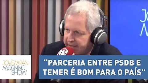 Nunes: “Parceria entre PSDB e Temer é bom para o país por conta das reformas” | Morning Show