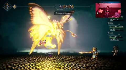 Octopath Traveler: Unexpected Monarch Boss Fight