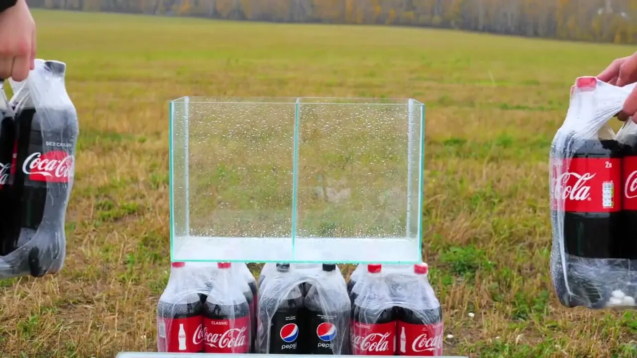 Experiment: Coca Cola VS Mentos-9