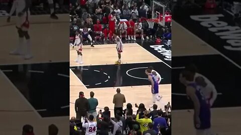 PG tough baseline Jumper (Nba Clipz)#shorts