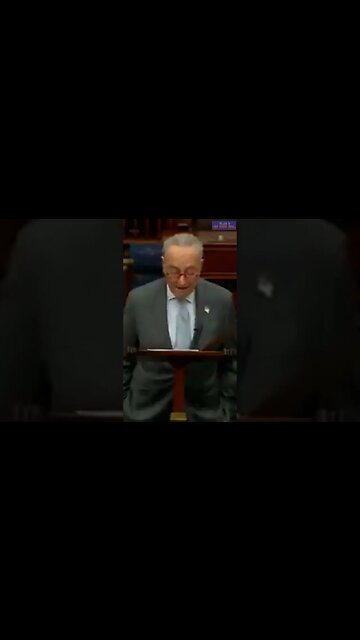 Chuck Schumer is furious!