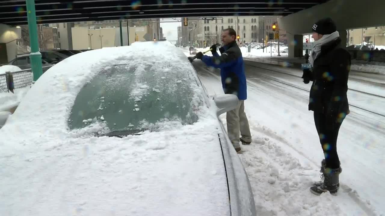 Milwaukeeans are not intimidated by the winter storm