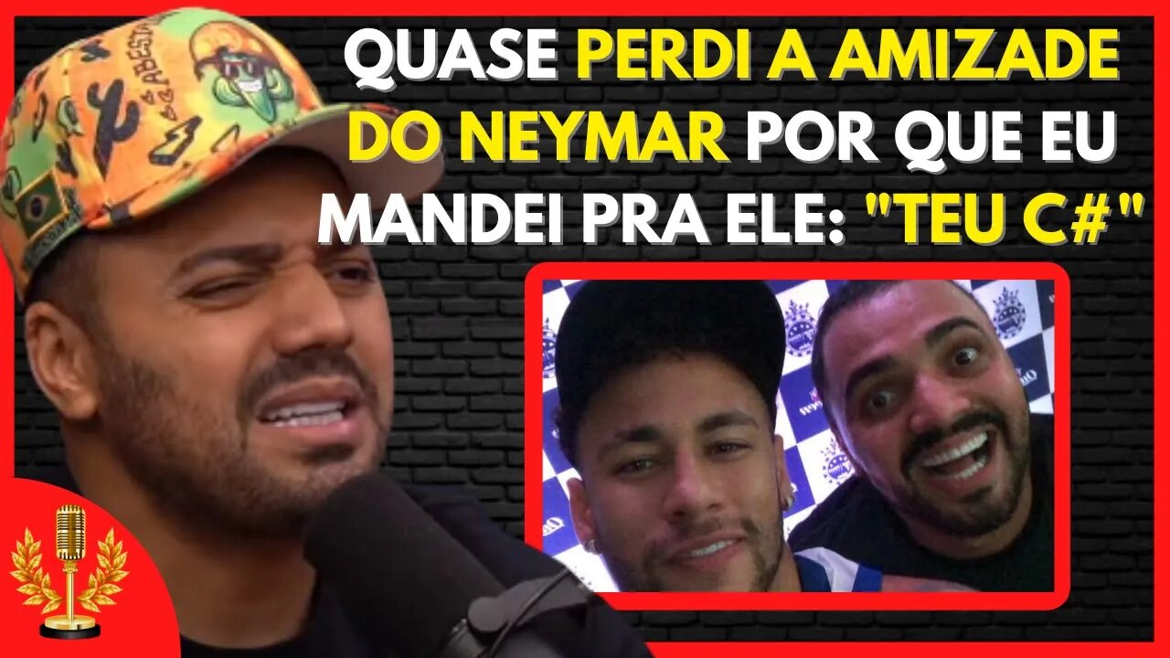 AMIZADE COM NEYMAR (TIRULLIPA) | Cortes News Podcast [OFICIAL]