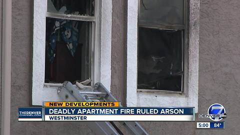 Investigators believe deadly Westbury Apartments fire was intentionally set