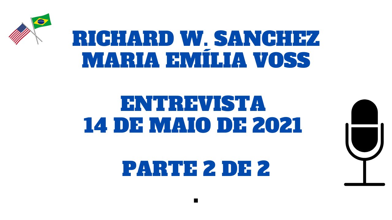 A derrocada dos EUA na gestão Biden. Richard Sanchez entrevistado pelo Canal Voss. Parte 2 de 2