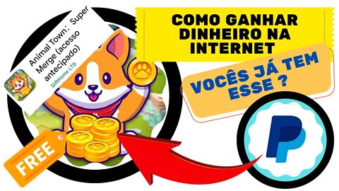 Como ganhar dinheiro na internet com Animal Town: Super Merge (acesso antecipado). Real ou fake ?