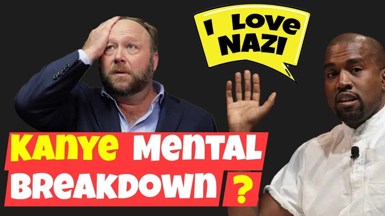 Kanye West Infowars | Mental Breakdown on air... Praises Hitler & Nazis