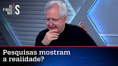 Augusto Nunes: É curioso o líder das pesquisas não liderar manifestações