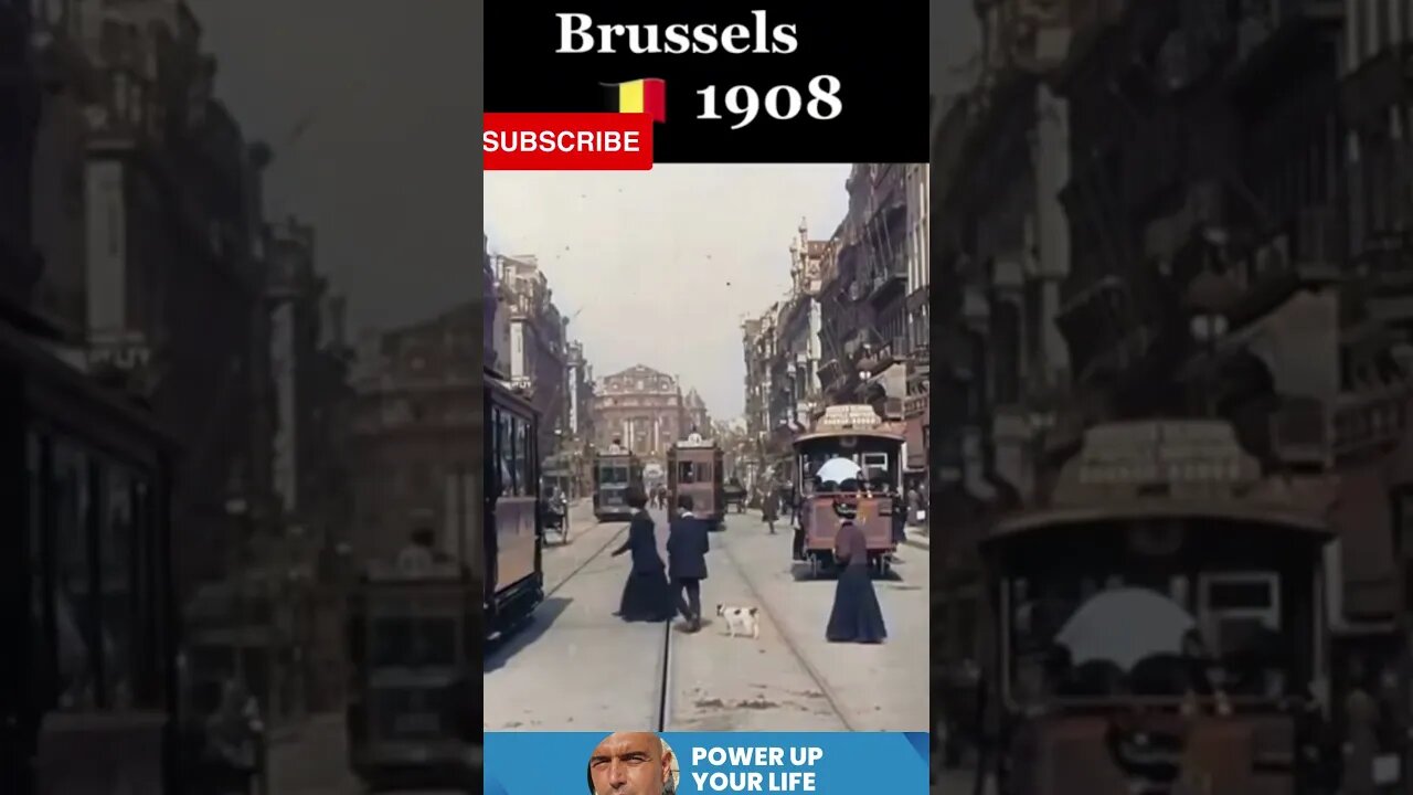 Brussels 1908 #historyfacts #historic #historicvideos