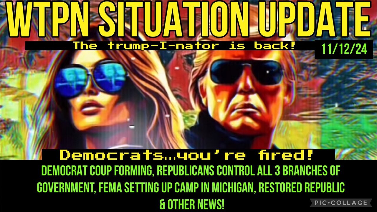 Judy Byington. SGAnon ~ Situation Update 11/12/24: The trump-I-nator is back, Democrats.. You're FIRED!