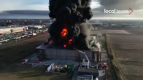 Another organic farm factory get burnt in italy